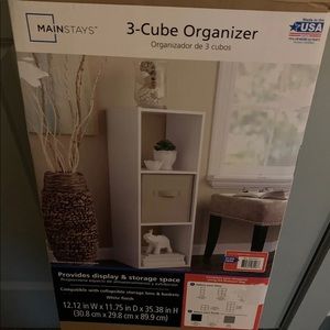 3 cube organizer